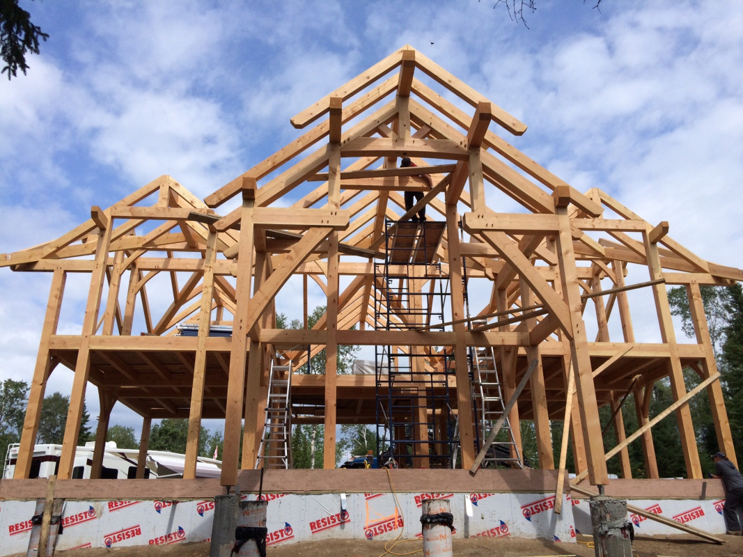 Traditional Timber Frame Structures | Schuler Timberworks Inc.