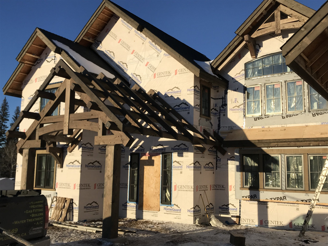 Traditional Timber Frame Home | Schuler Timberworks Inc.